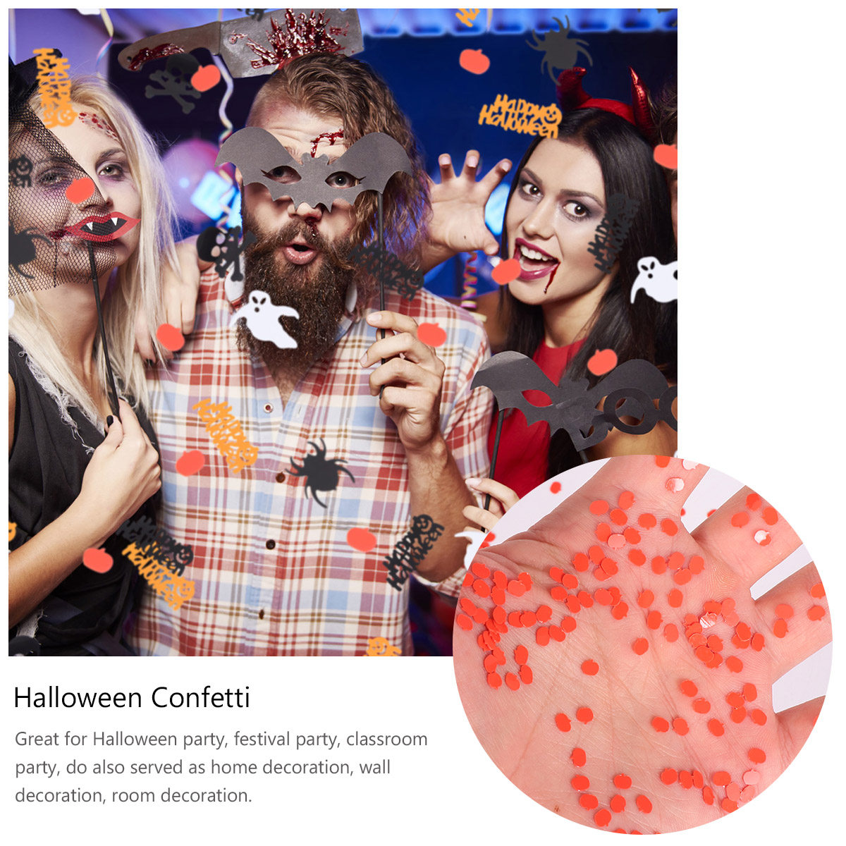 Papercraft Supply Confetti - 78 جرام من قصاصات الورق المختلطة