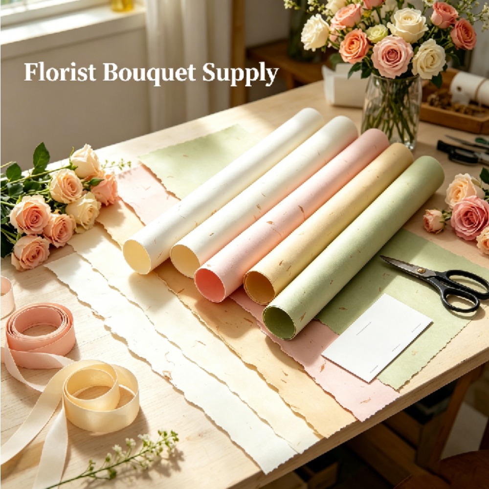 ورق تغليف زهور الكابوك دونغبا  - مراجعة Good Floral & Wedding Decor Supply Photos وسعره