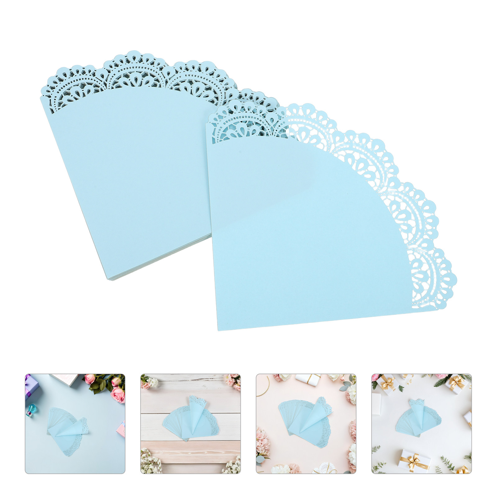 50 قطعة من حاملات مخاريط الكون - مراجعة Papercraft Supply Confetti وسعره