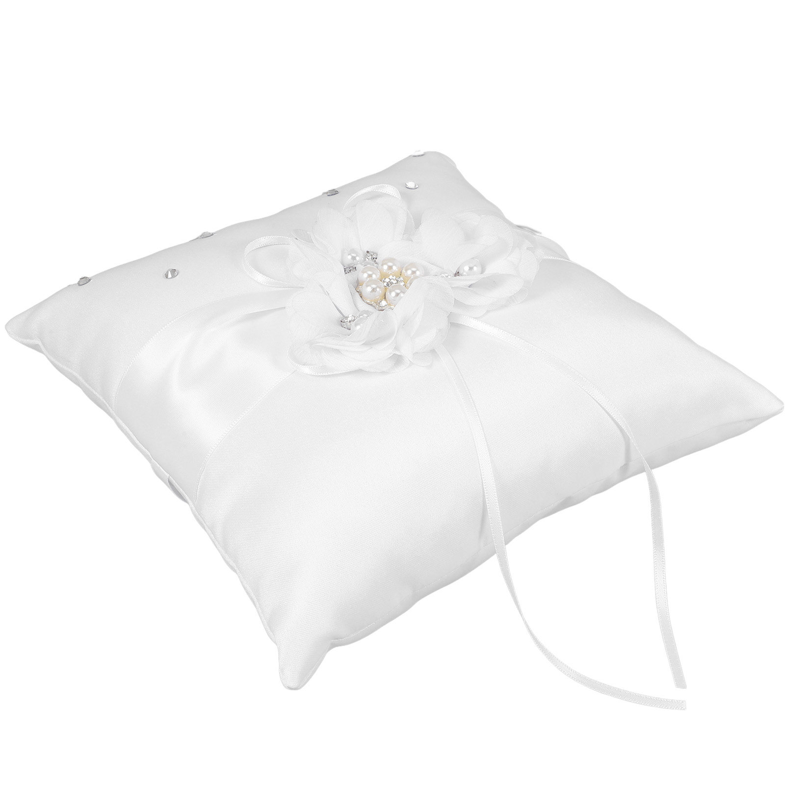 وسادة خاتم الزفاف 20×20 سم مزي - مراجعة Ring Bearer Pillow وسعره
