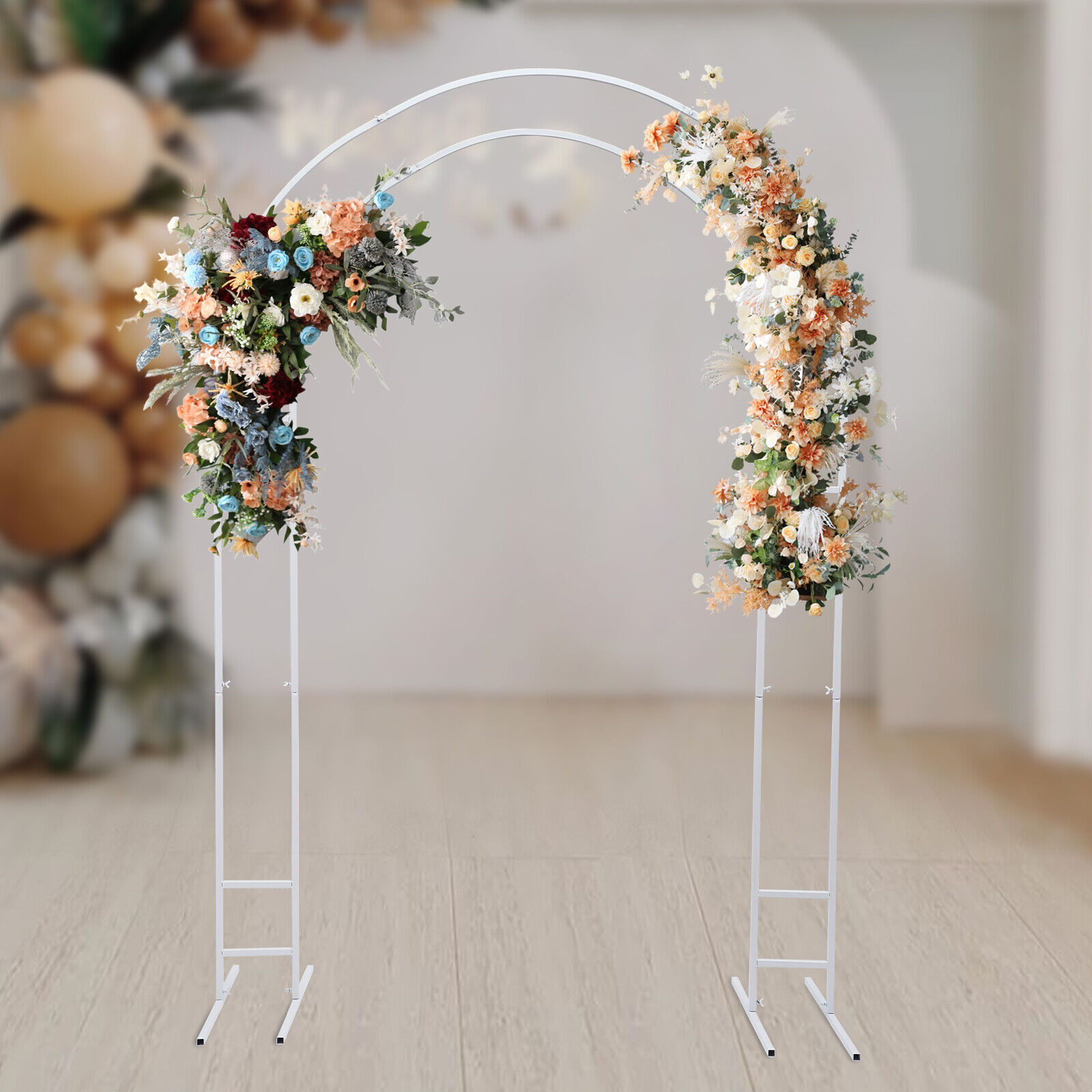حامل معدني لحفلات الزفاف بإطار - مراجعة Wedding Balloon Arch وسعره