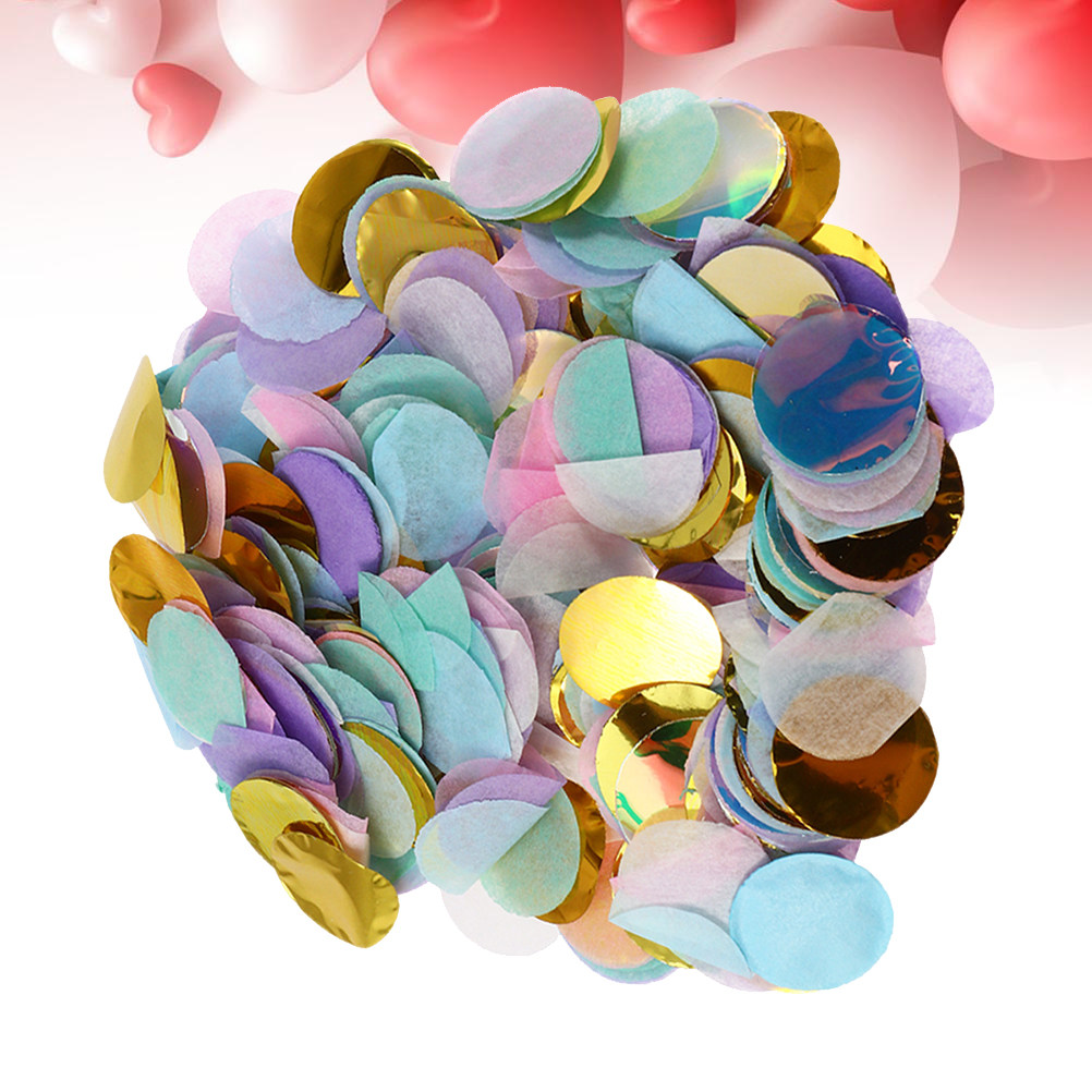 عبوة واحدة 50 جرام من قصاصات ا - مراجعة Papercraft Supply Confetti وسعره