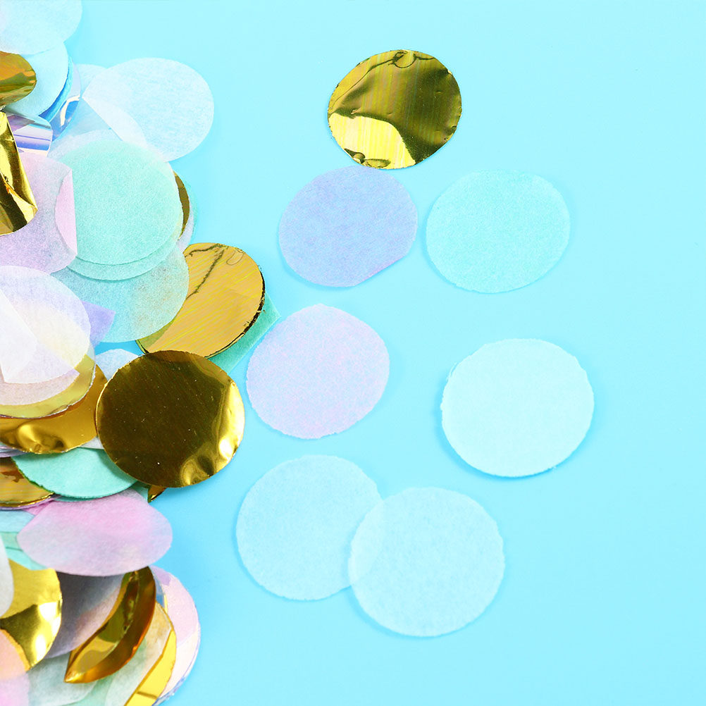 عبوة واحدة 50 جرام من قصاصات ا - مراجعة Papercraft Supply Confetti وسعره